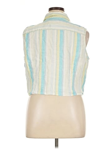 Talbots Sleeveless Button-Down Shirt (view 2)