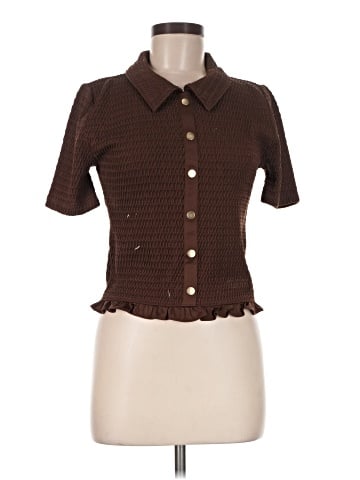 Ann Taylor LOFT Short Sleeve Blouse (view 1)