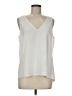 Nordstrom Ivory Sleeveless Blouse Size M - photo 1