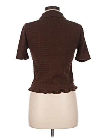 Ann Taylor LOFT Short Sleeve Blouse (view 2)