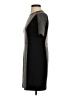 Ann Taylor LOFT Color Block Gray Casual Dress Size 00 - photo 5