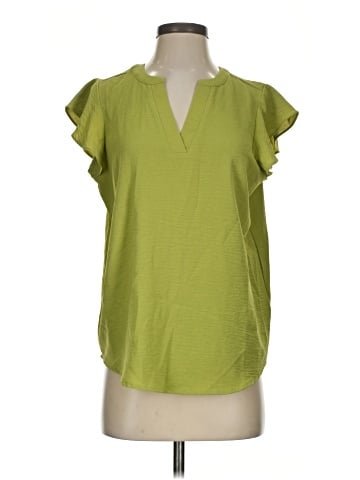 Adrianna Papell Short Sleeve Blouse (view 1)