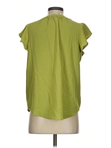 Adrianna Papell Short Sleeve Blouse (view 2)