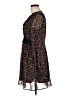 Zara Basic 100% Polyester Animal Print Black Cocktail Dress Size M - photo 5