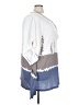 Suzanne Betro Blue Short Sleeve Top Size 3X - photo 4