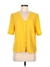 ModCloth 100% Polyester Yellow Short Sleeve Blouse Size M - photo 1