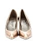 Sergio Zelcer Metallic Gold Heels Size 6 1/2 - photo 2