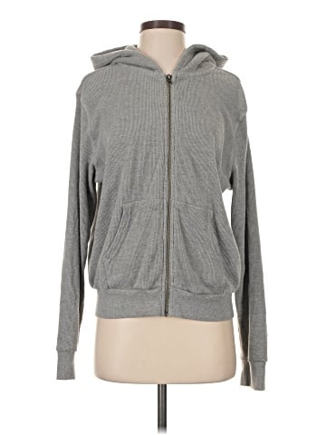 Pure Navy Zip Up Hoodie (view 1)