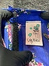 Lily Bleu 100% Polyester Floral Blue Dress Size 10 - photo 3