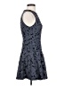 Alice + Olivia 100% Polyester Paisley Blue Cocktail Dress Size 0 - photo 4