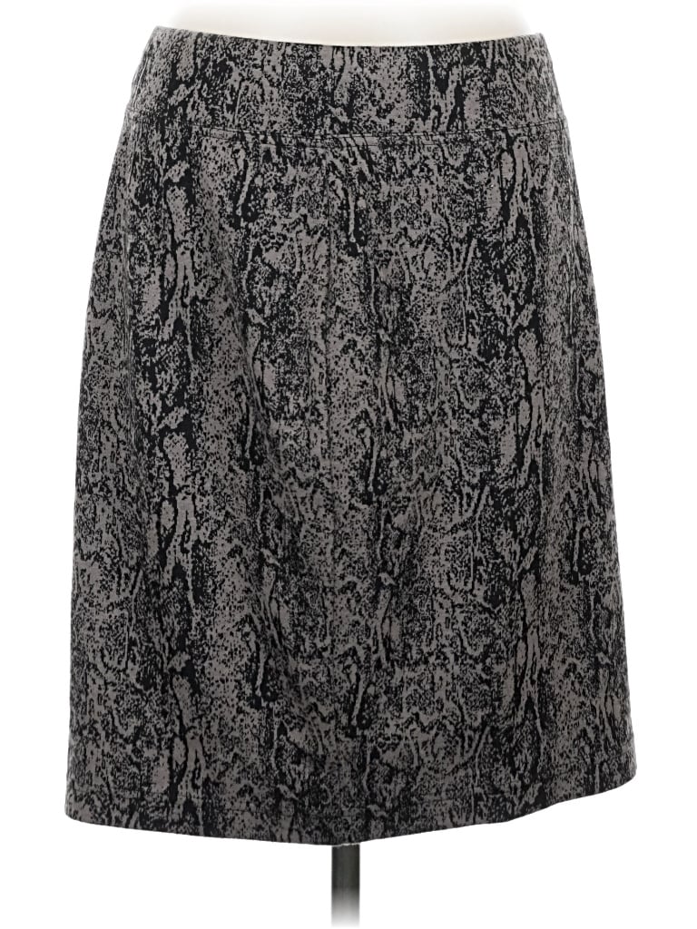 Pre-owned Style & Co Casual Skirt In Gray