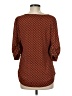 41Hawthorn 100% Polyester Orange 3/4 Sleeve Blouse Size M - photo 2