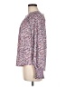 Democracy Purple Long Sleeve Blouse Size M - photo 5