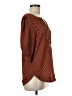41Hawthorn 100% Polyester Orange 3/4 Sleeve Blouse Size M - photo 4