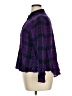 Westbound 100% Rayon Plaid Purple Long Sleeve Button-Down Shirt Size XL - photo 5