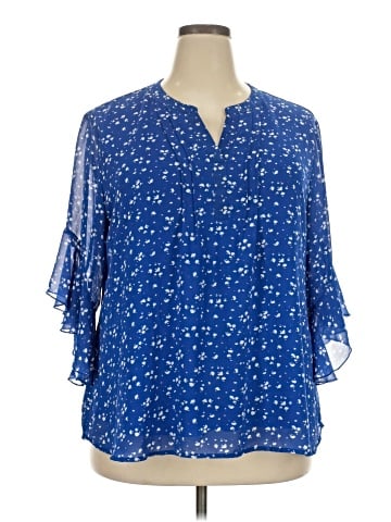 Timeson 3/4 Sleeve Blouse (view 1)