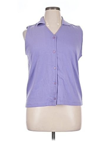 DressBarn Sleeveless T-Shirt (view 1)