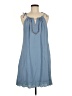 Hale Bob Solid Blue Casual Dress Size M - photo 1