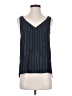 Aura 100% Polyester Blue Sleeveless Blouse Size S (estimated) - photo 1