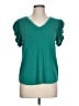 Green Envelope Green Short Sleeve Top Size L - photo 1