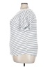 Scarlett Stripes Silver Short Sleeve T-Shirt Size 3X - photo 5