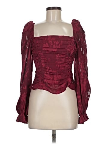 Astr Long Sleeve Blouse (view 1)