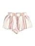 Forever 21 Stripes Ivory Shorts Size S - photo 1