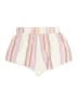 Forever 21 Stripes Ivory Shorts Size S - photo 2