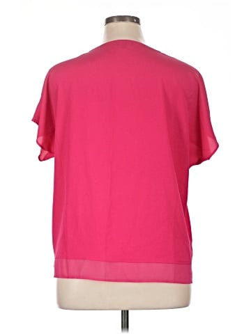 DKNY Short Sleeve Blouse (view 2)