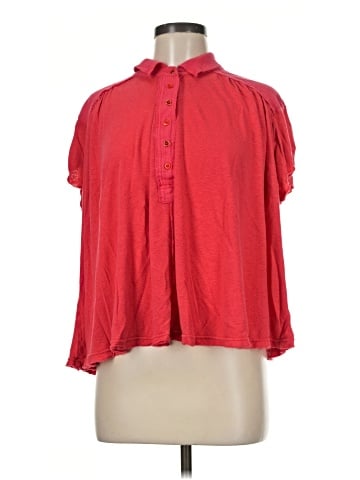 Free People Short Sleeve Blouse (view 1)