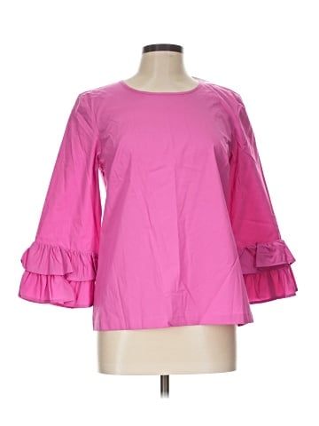 J.Crew Factory Store 3/4 Sleeve Blouse (view 1)