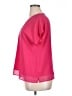 DKNY 100% Polyester Pink Short Sleeve Blouse Size XL - photo 5