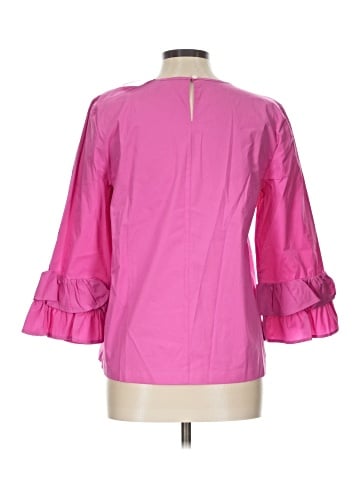 J.Crew Factory Store 3/4 Sleeve Blouse (view 2)
