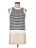 Marled White Sweater Vest Size M - photo 1