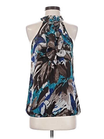Wrapper Sleeveless Blouse (view 1)
