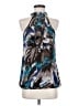 Wrapper Blue Sleeveless Blouse Size S (estimated) - photo 1
