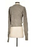 Free People Metallic Gray Cardigan Size S - photo 2