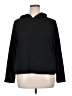 St. John's Bay 100% Polyester Black Zip Up Hoodie Size XL - photo 1
