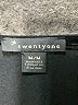 Twenty One 100% Rayon Black Short Sleeve Top Size M - photo 4