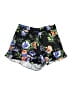 Sans Souci 100% Polyester Floral Black Shorts Size S - photo 1