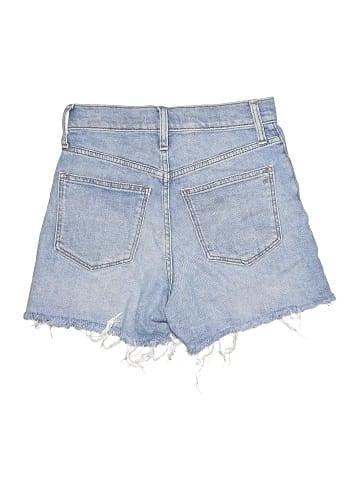 Madewell High-Rise Denim Shorts in Watt Wash: Summerweight Edition (view 2)