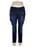 YMI Solid Blue Jeans Size 16 - photo 1