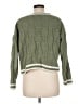 Hippie Rose 100% Polyester Green Pullover Sweater Size M - photo 2