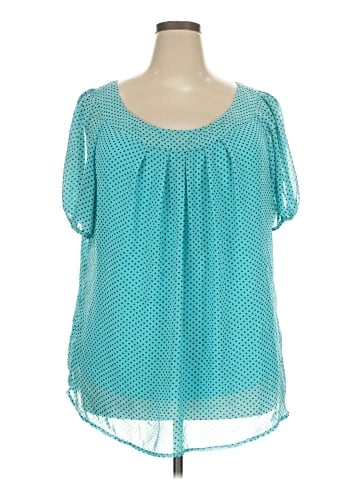 DressBarn Short Sleeve Blouse (view 1)