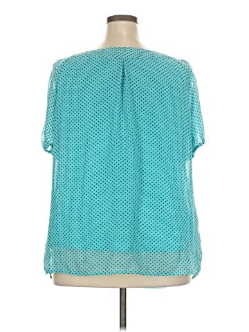 DressBarn Short Sleeve Blouse (view 2)