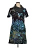 Smash Graphic Teal Cocktail Dress Size XL - photo 1