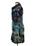 Smash Graphic Teal Cocktail Dress Size XL - photo 5