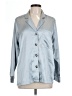 Topshop Blue Long Sleeve Blouse Size 8 - photo 1