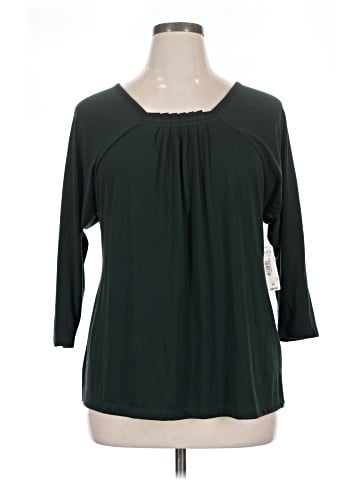 a.n.a. A New Approach 3/4 Sleeve T-Shirt (view 1)