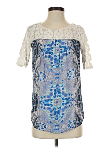 Akemi + Kin Short Sleeve Blouse (view 1)